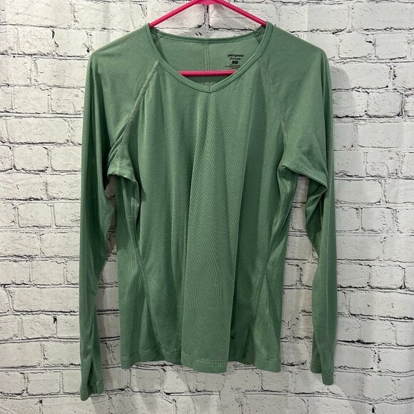 Ladies Patagonia long sleeve shirt Size L - Picture 1 of 3